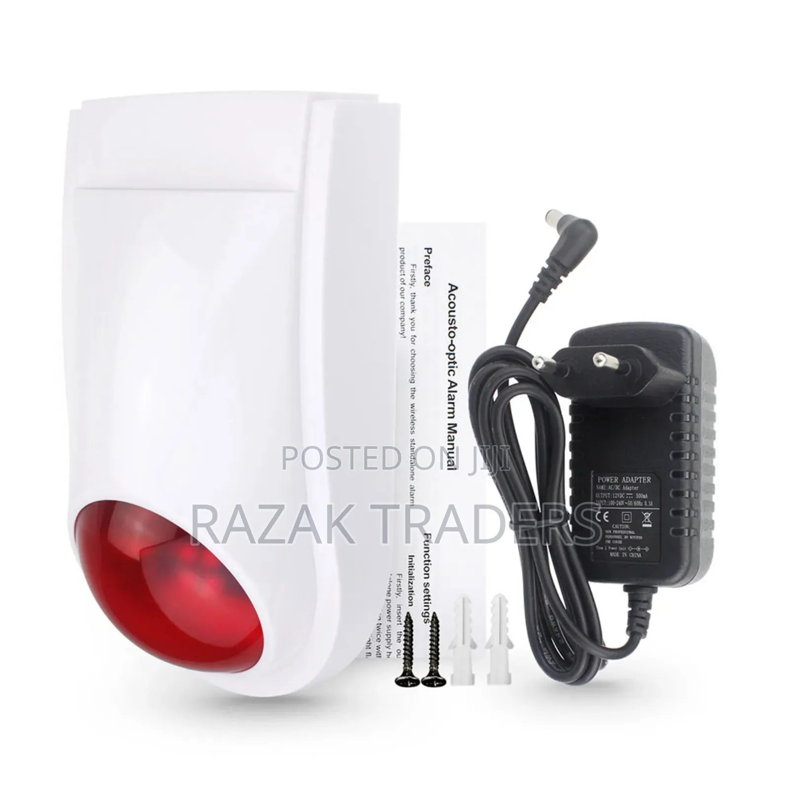 Strobe Smart Alarm Siren Outdoor,