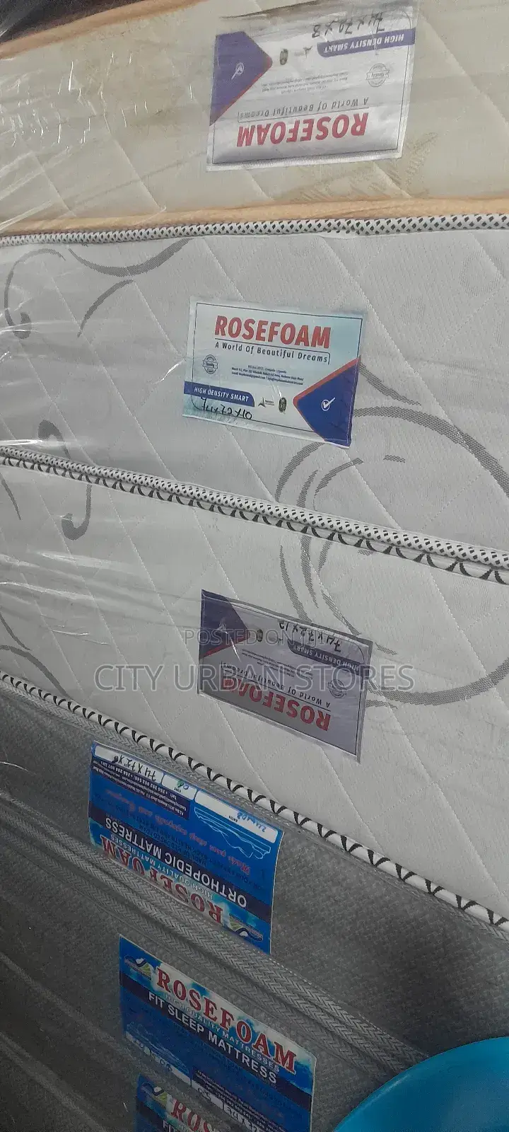 6x10 Inches Premium High Density Rosefoam