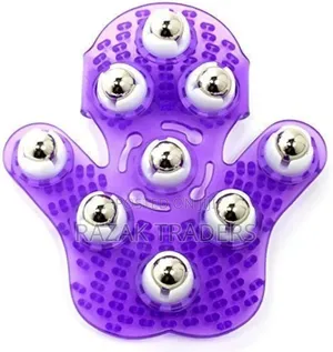 Handheld Massage Roller Glove Palm Shaped Massager Ball