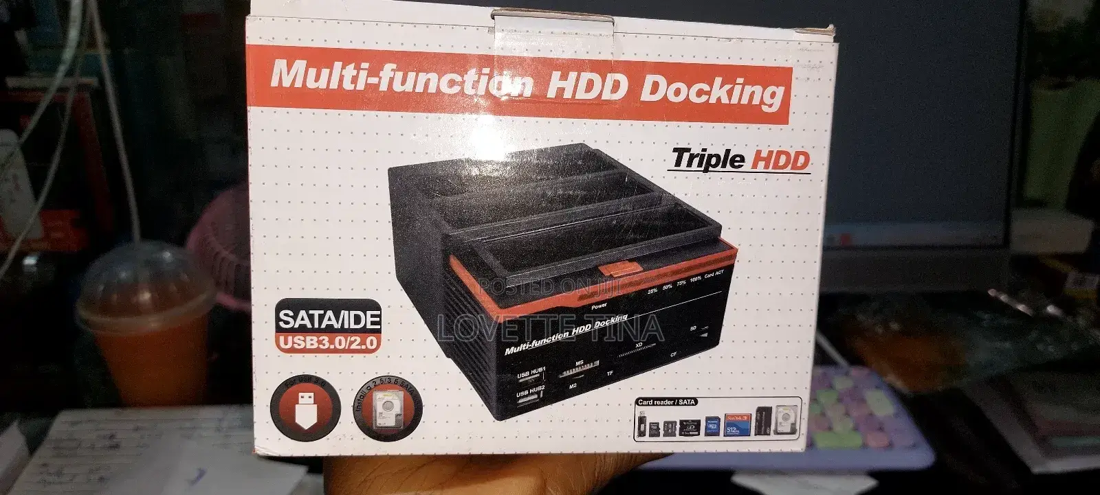 Dock 3.0 Multi Function HDD DOCKING Triple HDD