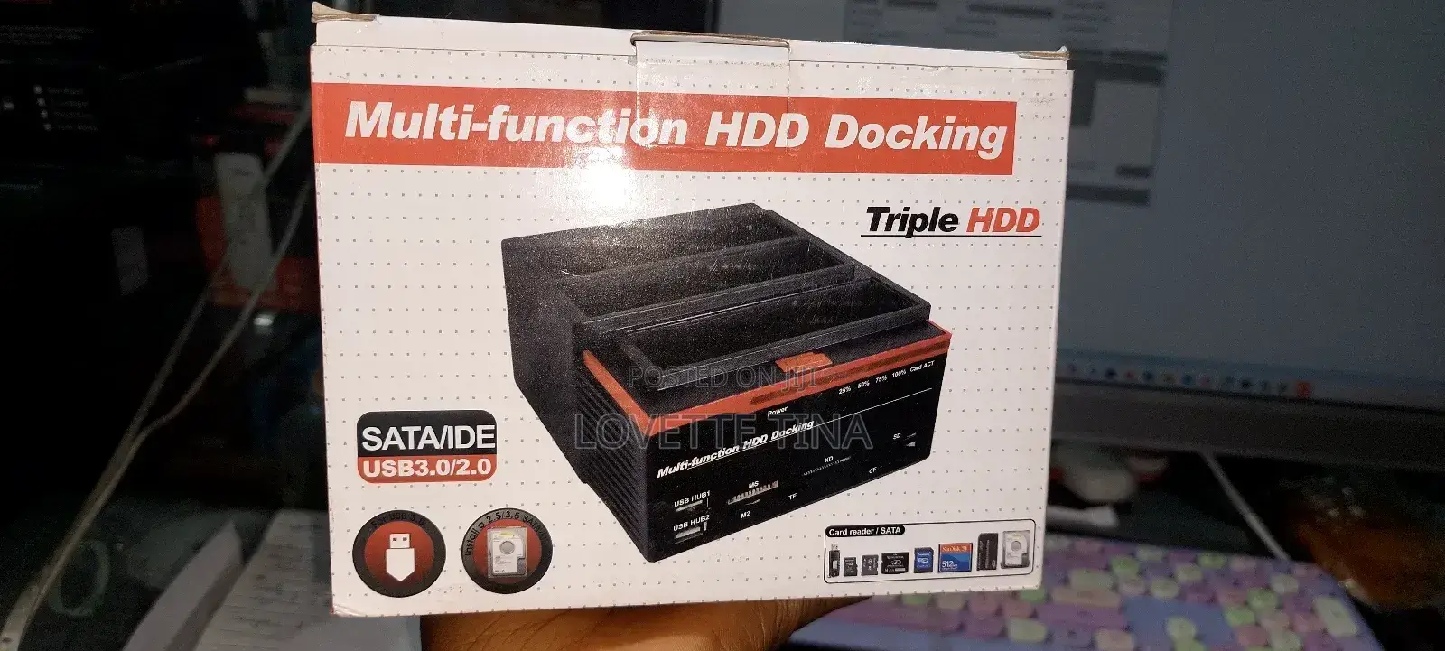 Dock 3.0 Multi Function HDD DOCKING Triple HDD