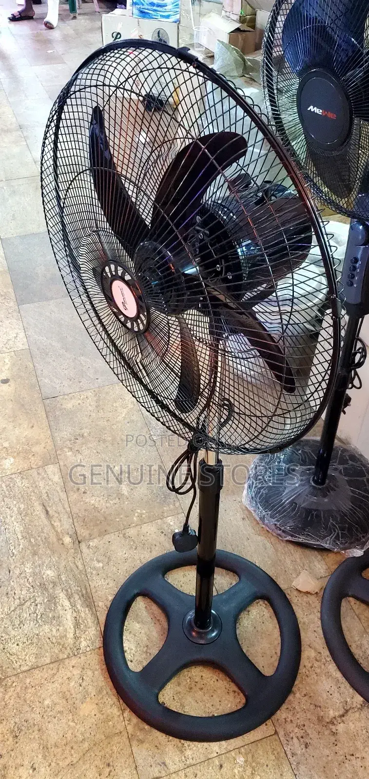 Stand Fan Dp/ Black