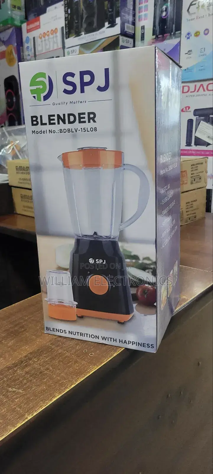 Spjelectricblenderwithgrindingmachine-Orange Blackblender