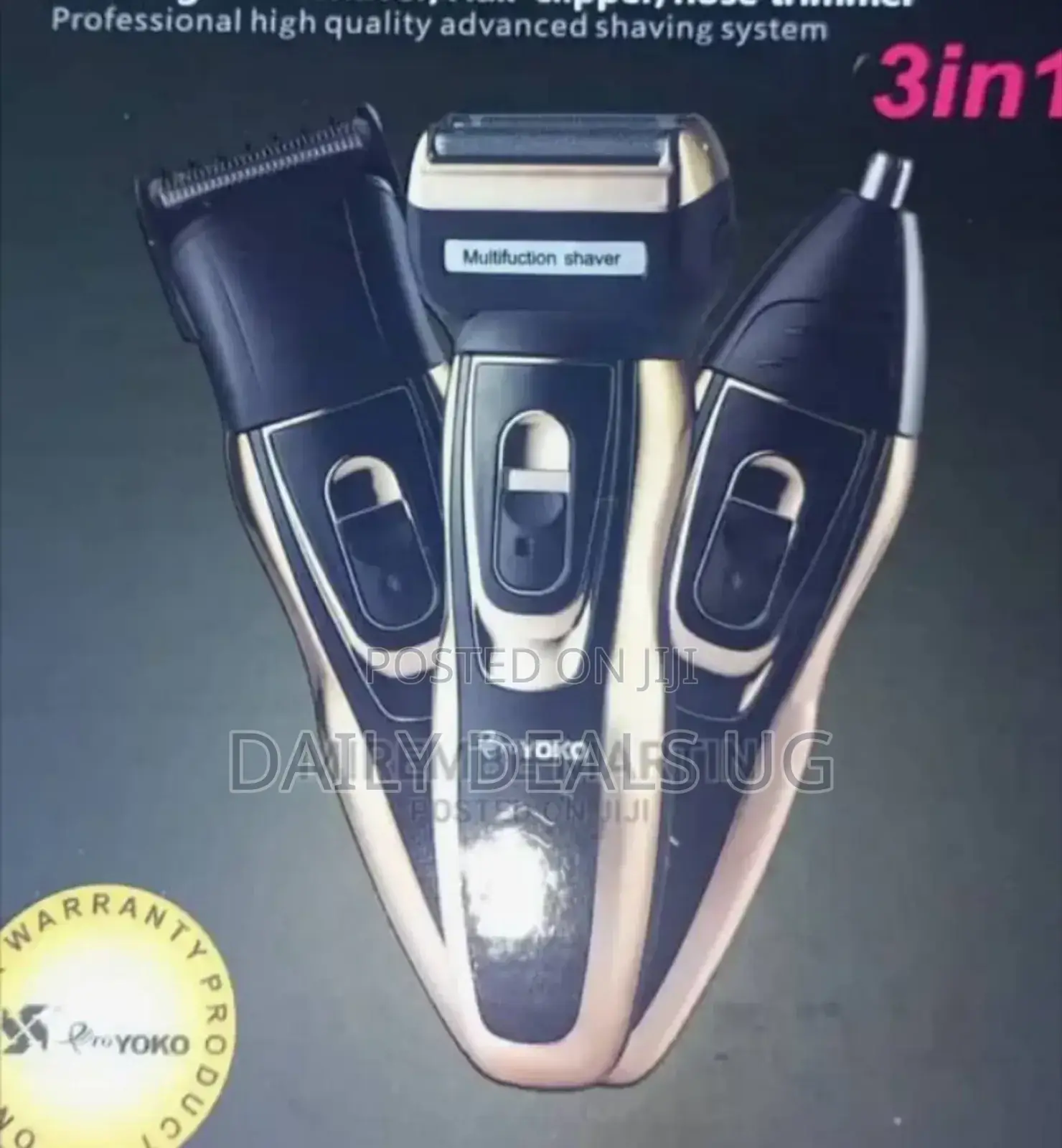 Yoko Rechargeable Shaver