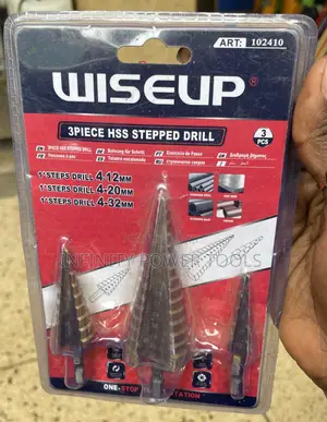 3pc HSS Stepped Drill
