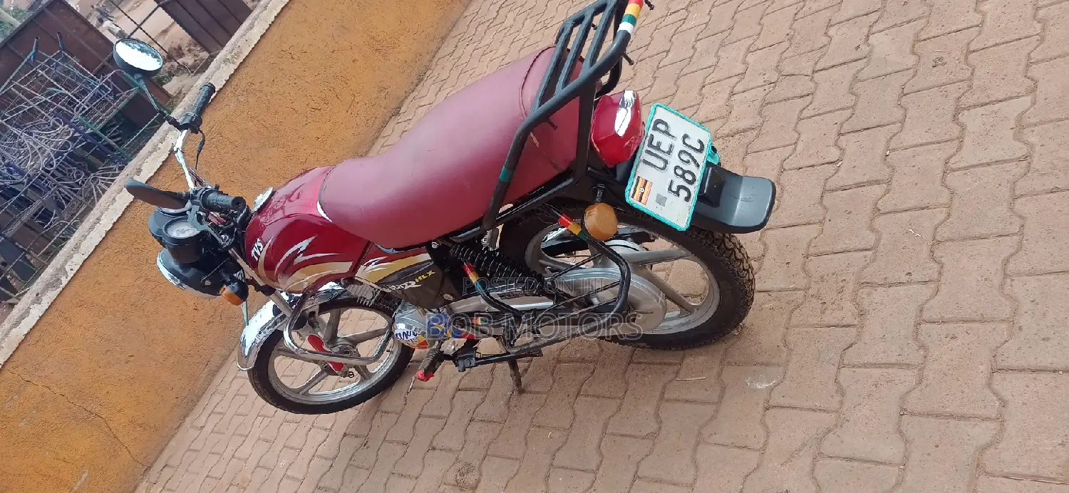 TVS XL 100 2023 Red