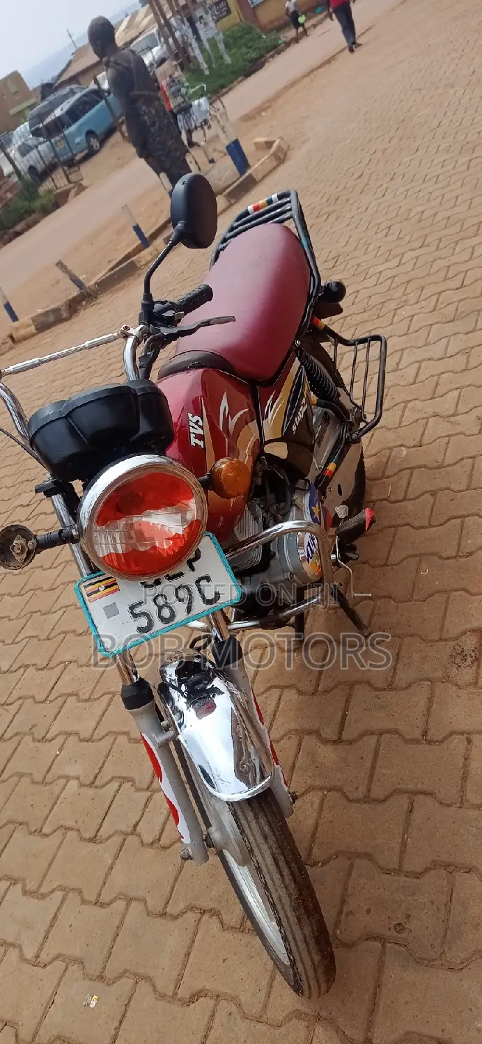 TVS XL 100 2023 Red