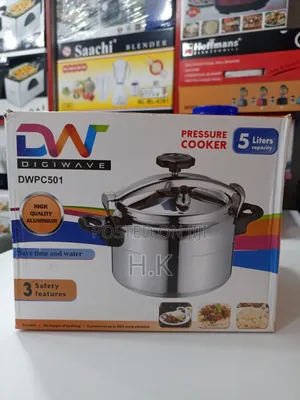 Digiwave 5-Liter Aluminum Pressure Cooker
