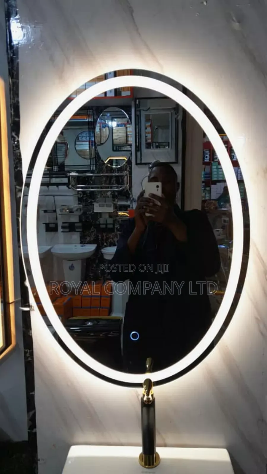 Led Mirror With Sensor Switch
