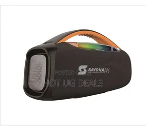 Sayonapps Wireless Subwoofer With Microphone Deep Bass
