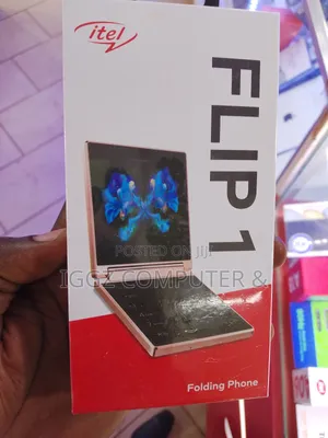New Itel Flip 1 8 GB Black
