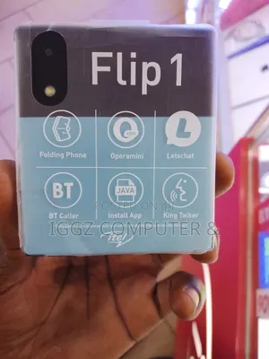 New Itel Flip 1 8 GB Black