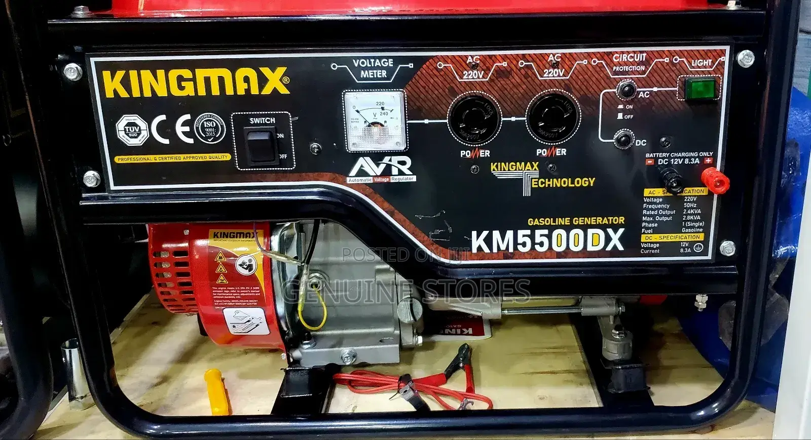 4kva Kingmax Generator / Km5500dx