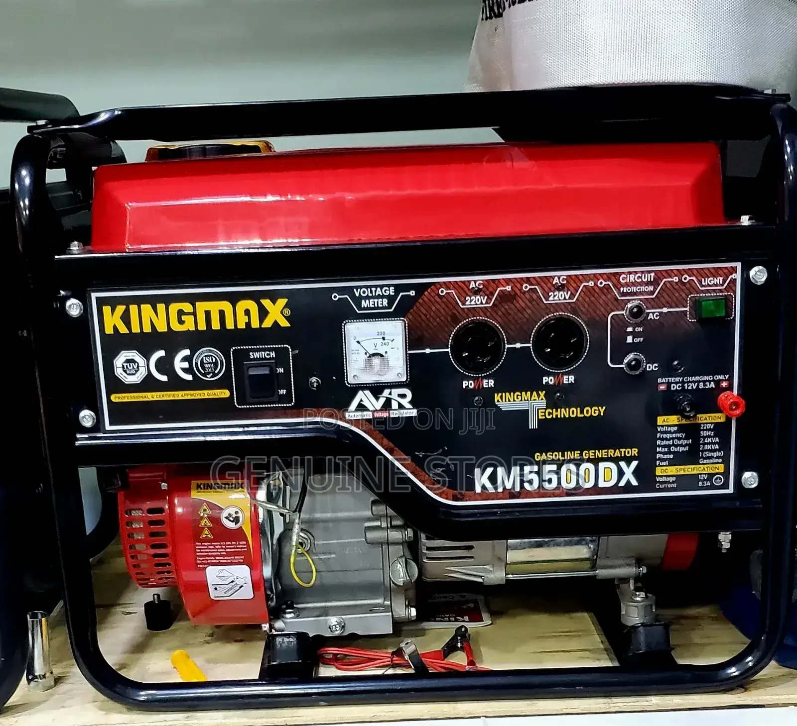 3kva Power Kingmax Generator Km5500dx