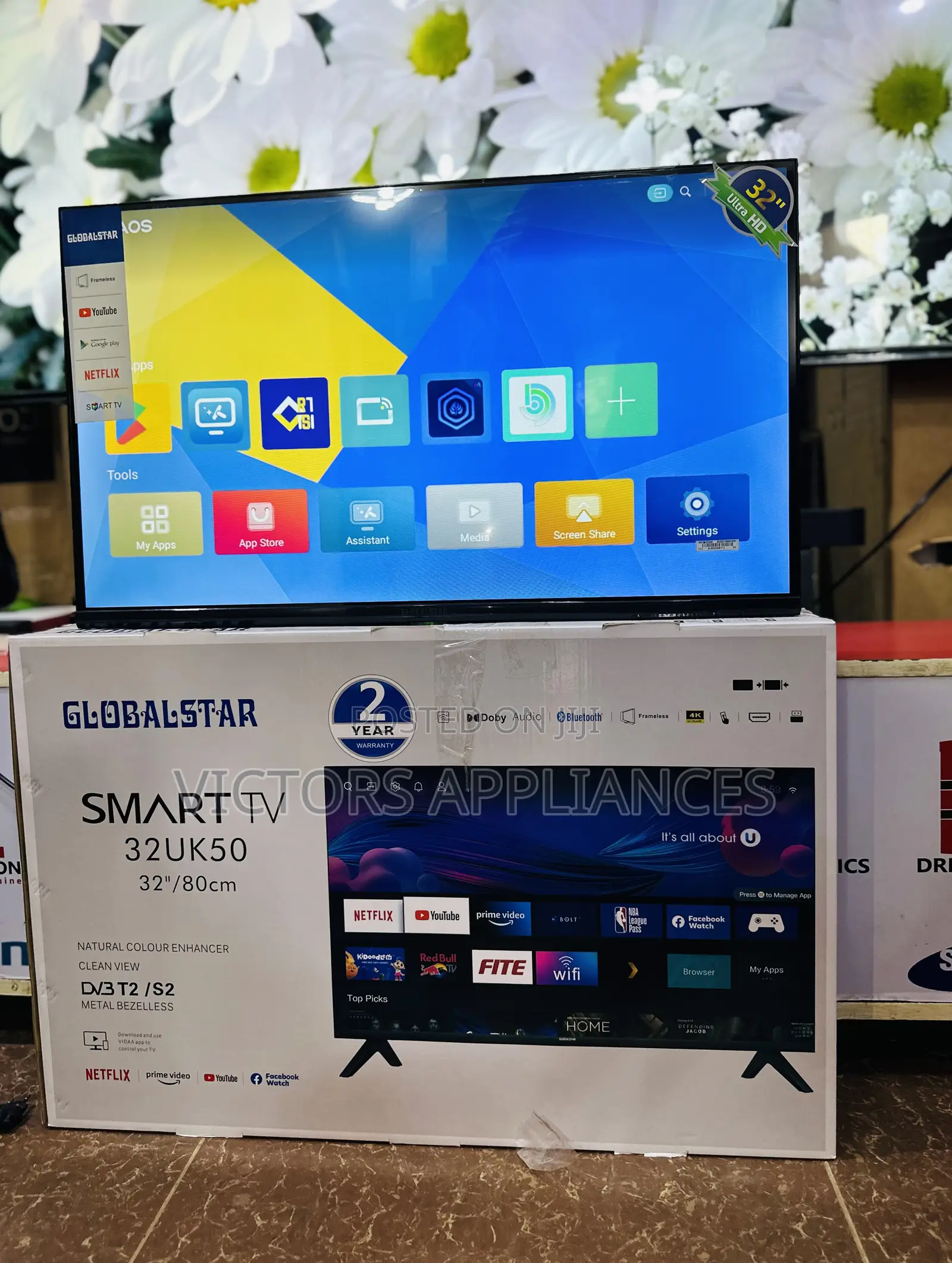 Globalstar 32” Smart Tv