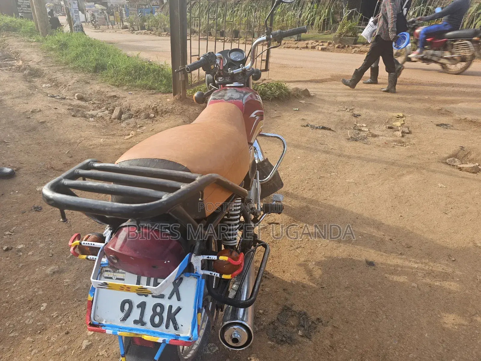 TVS XL 100 2019 Red