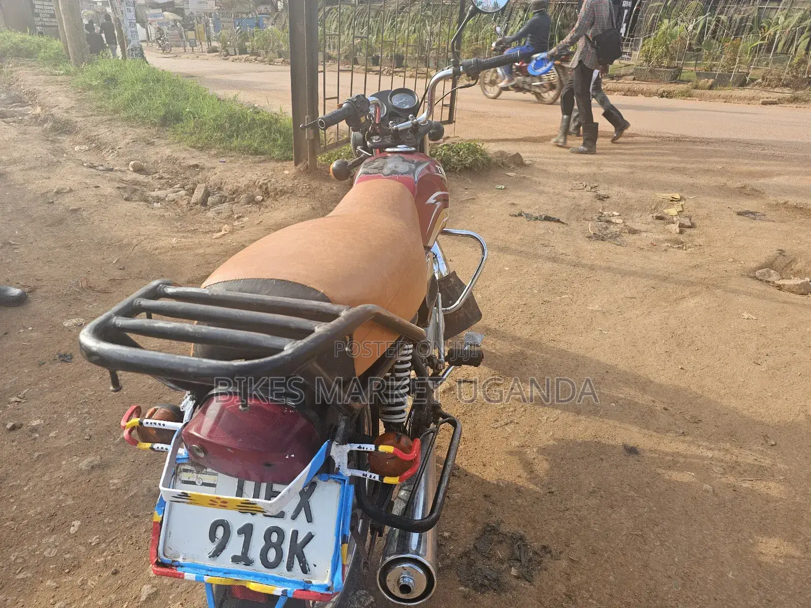 TVS XL 100 2019 Red