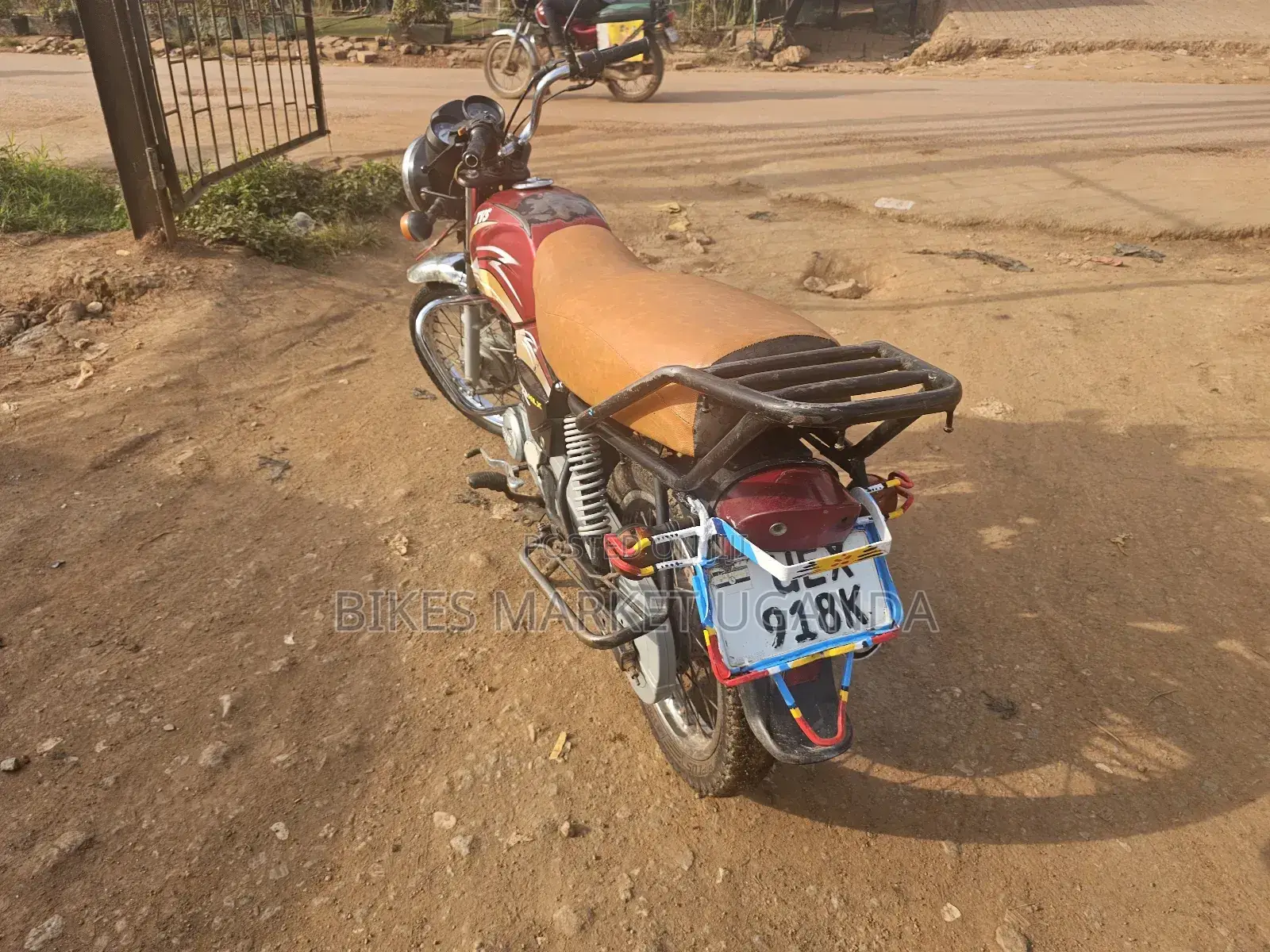 TVS XL 100 2019 Red