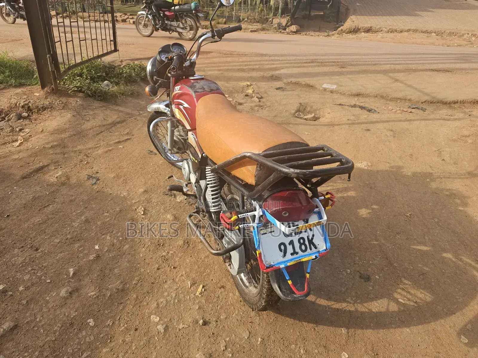 TVS XL 100 2019 Red