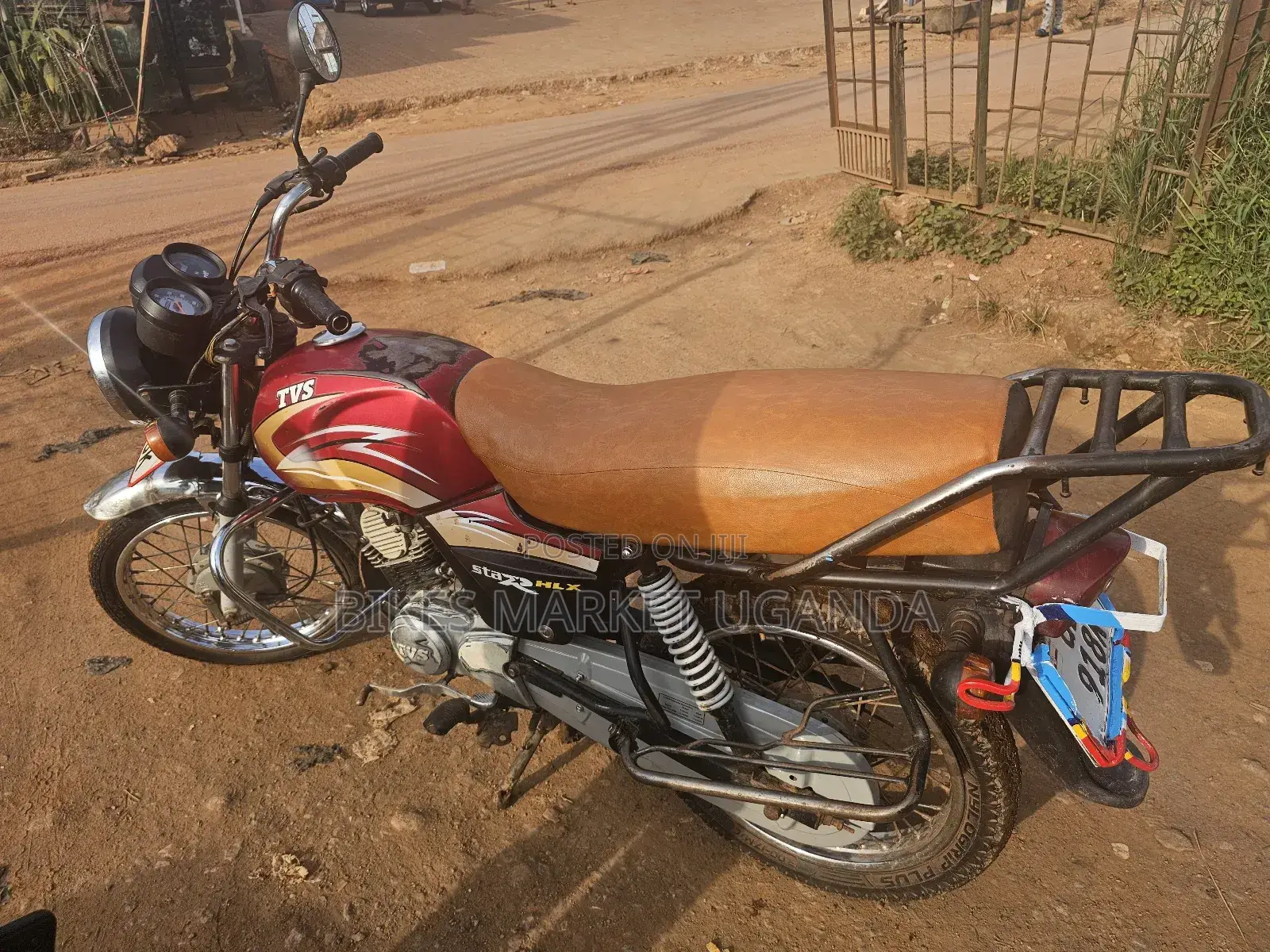 TVS XL 100 2019 Red