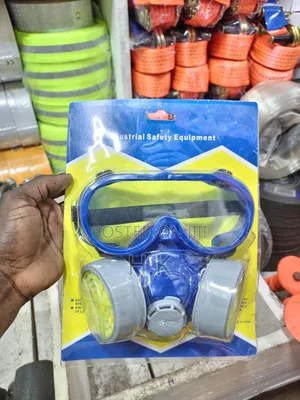 Respirator Mask With Goggles