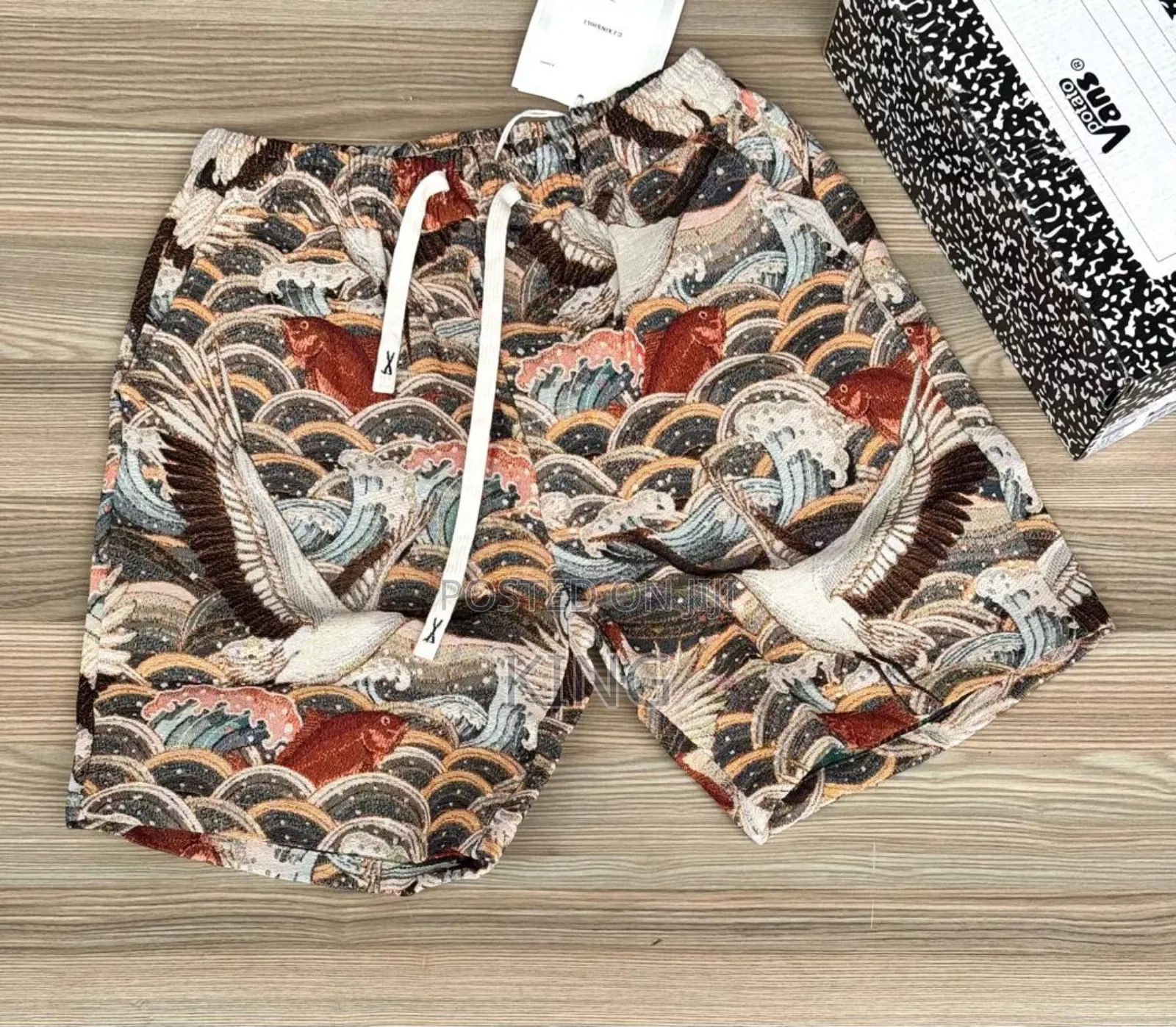 Don Animo Print Shorts