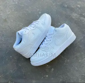 New Nike Air Jordan 1 X Tripple White in Stock