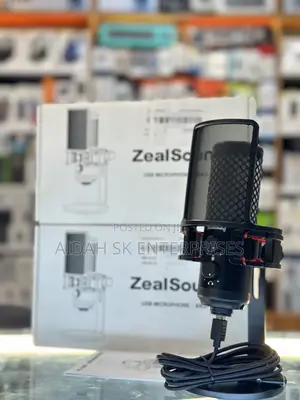 Zealsound Gaming USB RGB Microphone BKD-12a