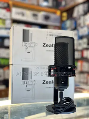 Zealsound Gaming USB RGB Microphone BKD-12a
