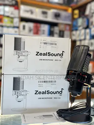 Zealsound Gaming USB RGB Microphone BKD-12a