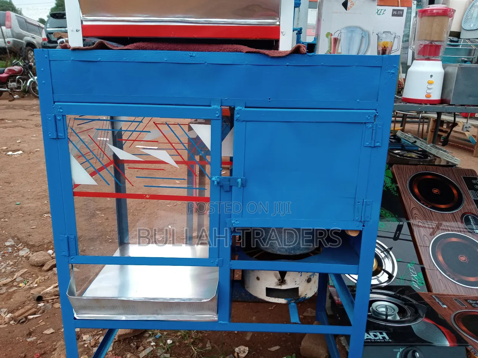 Charcoal Popcorn Machine