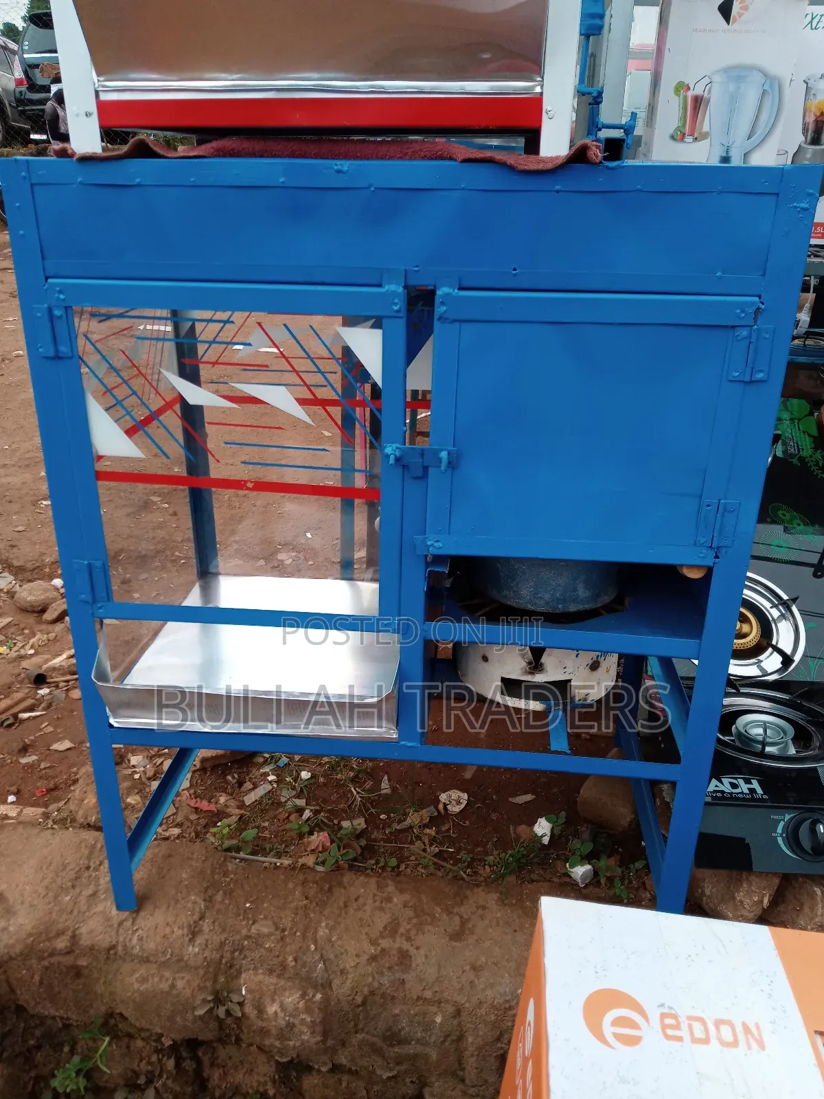 Charcoal Popcorn Machine