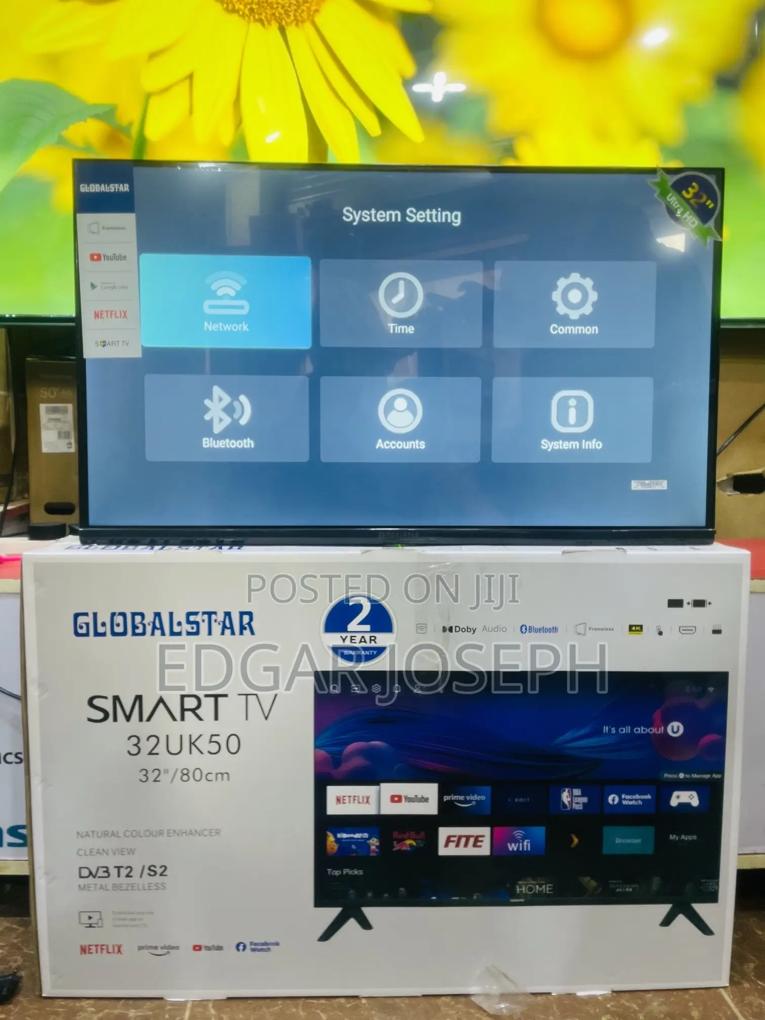 Globalstar Smart Tv With Bluetooth 32