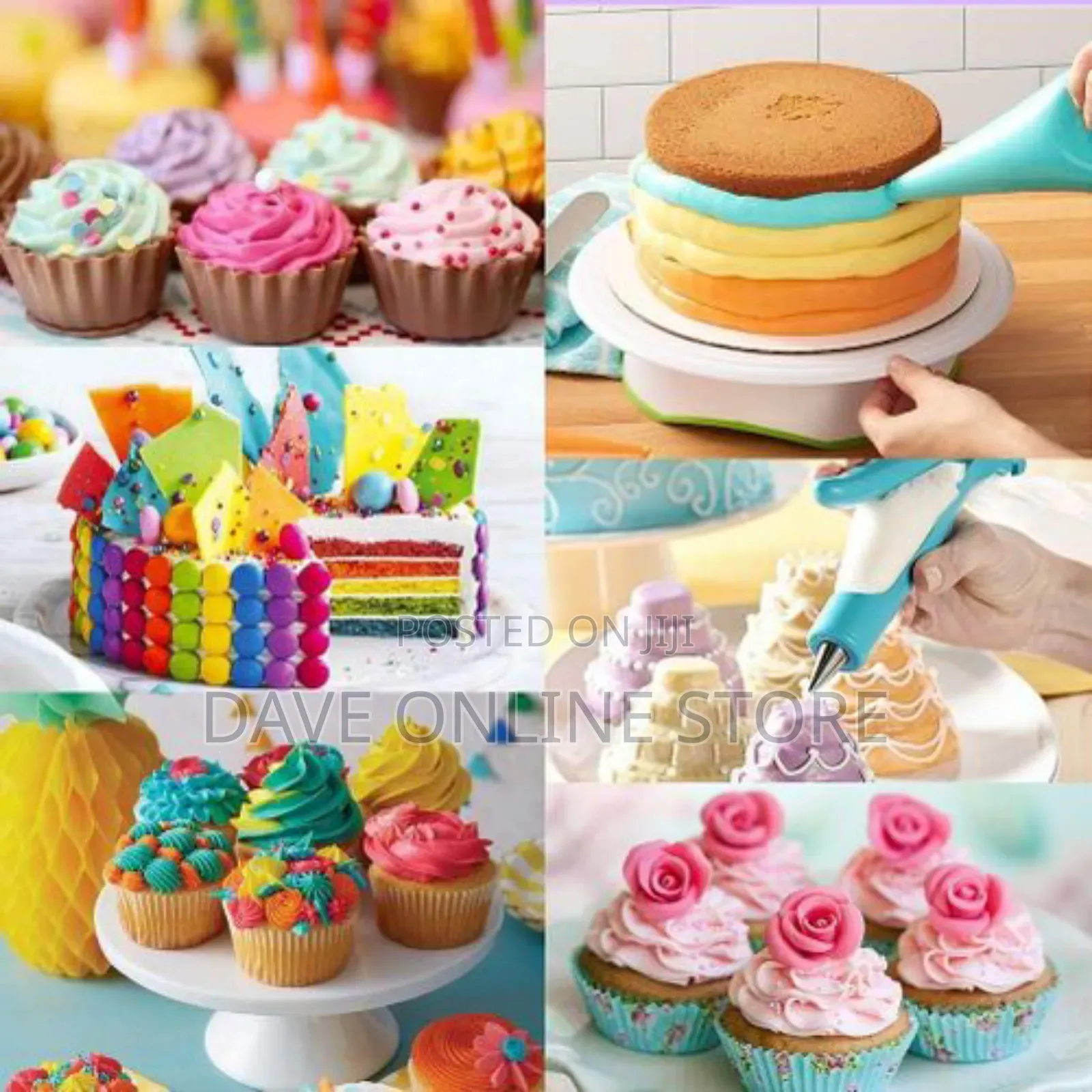 288 Pieces of Cake Baking,Decorating Kit Set