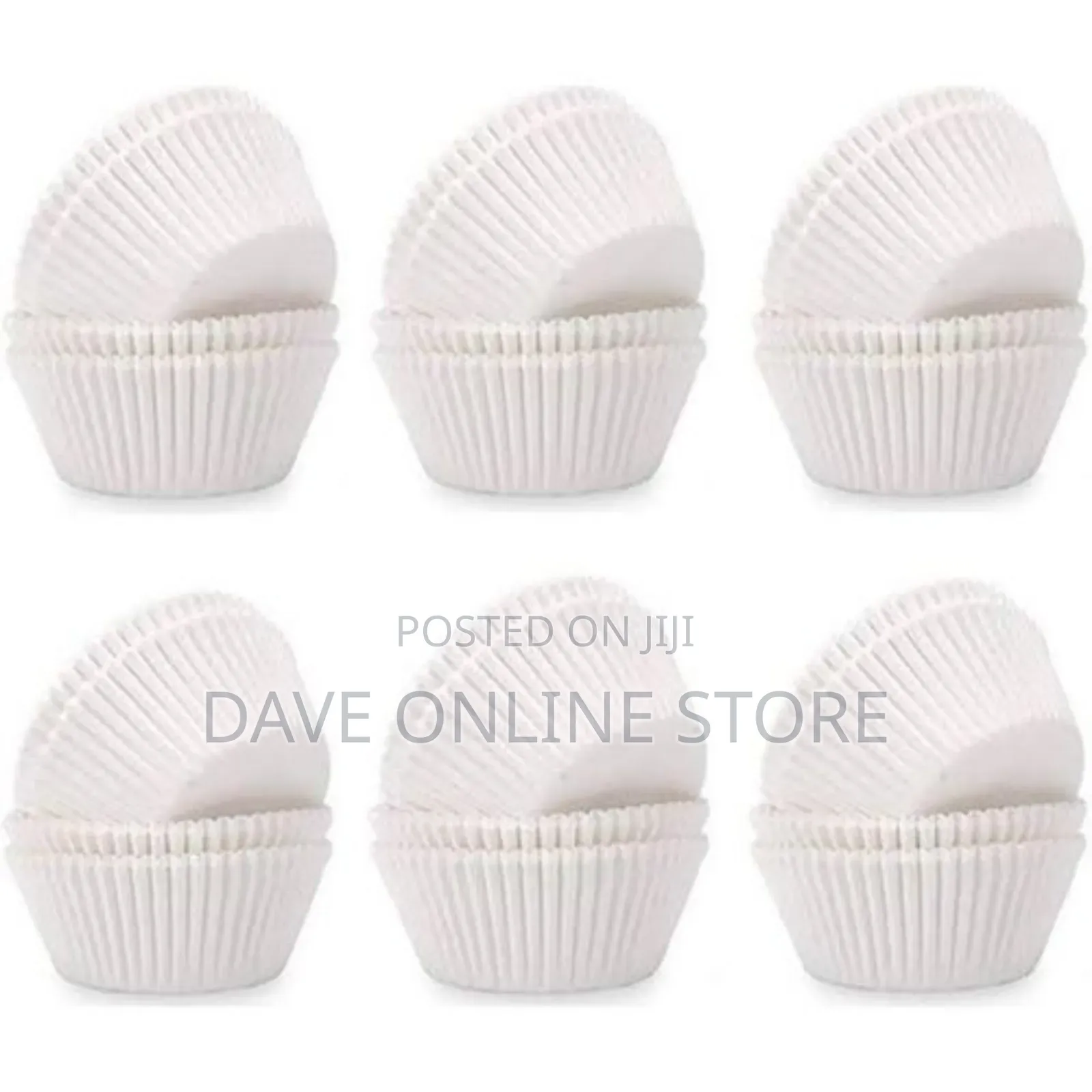 White Cup Cake Papers 100pcs Baking Cup Cake Liner