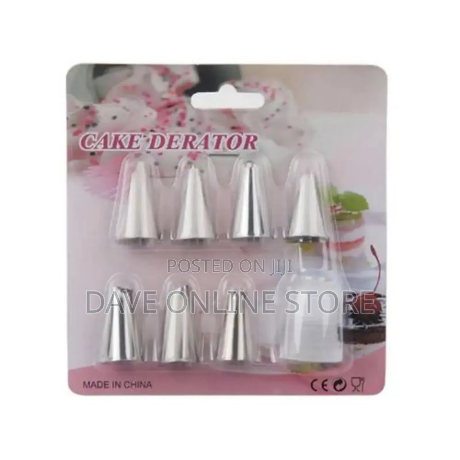 8PCS Different Type of Icing Cake Decorating Tip Set Tools