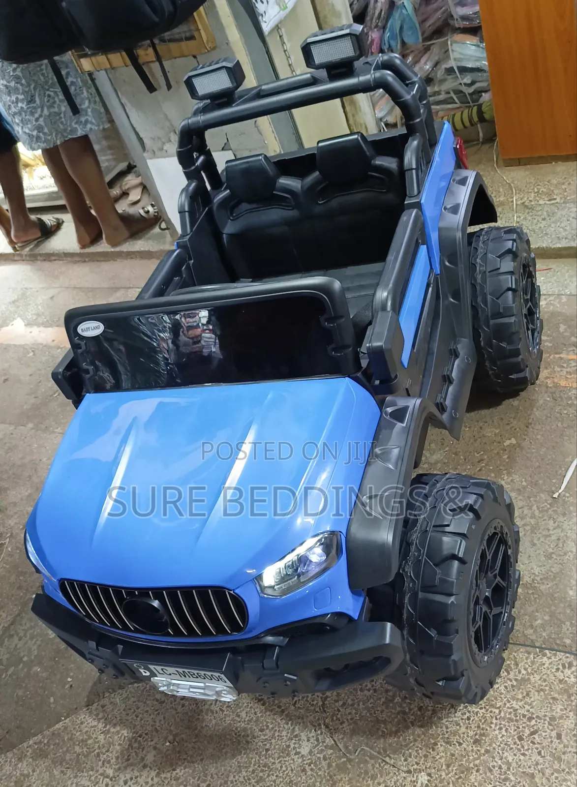 Double Seat Rechargeable Car