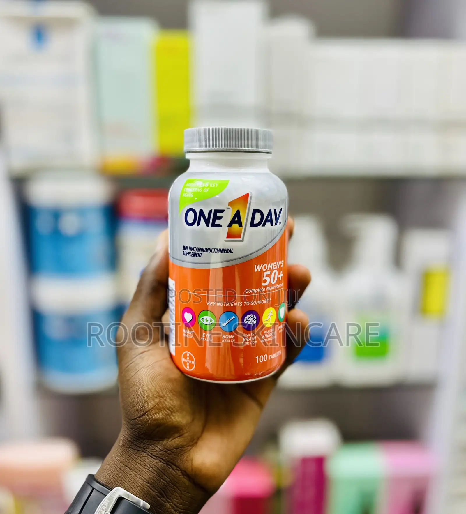 One a Day Women's 50+ Multi Vitamin Supplements 100 Tablets