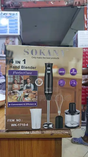 Sokany Hand Blender 4n1 WK-1710-4