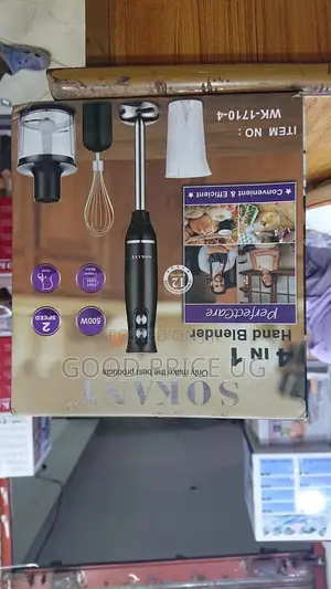 Sokany Hand Blender 4n1 WK-1710-4