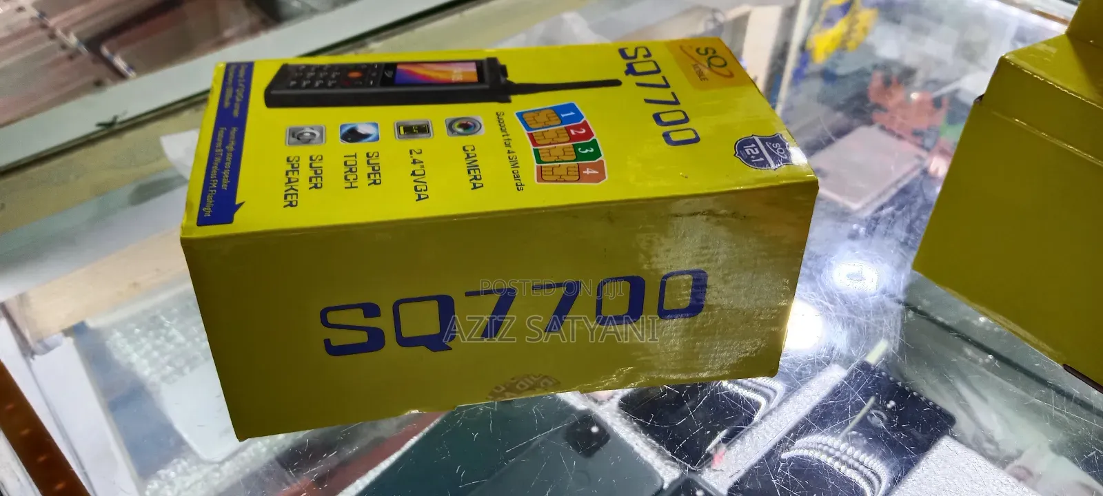 New SQ 7700 8 GB Black