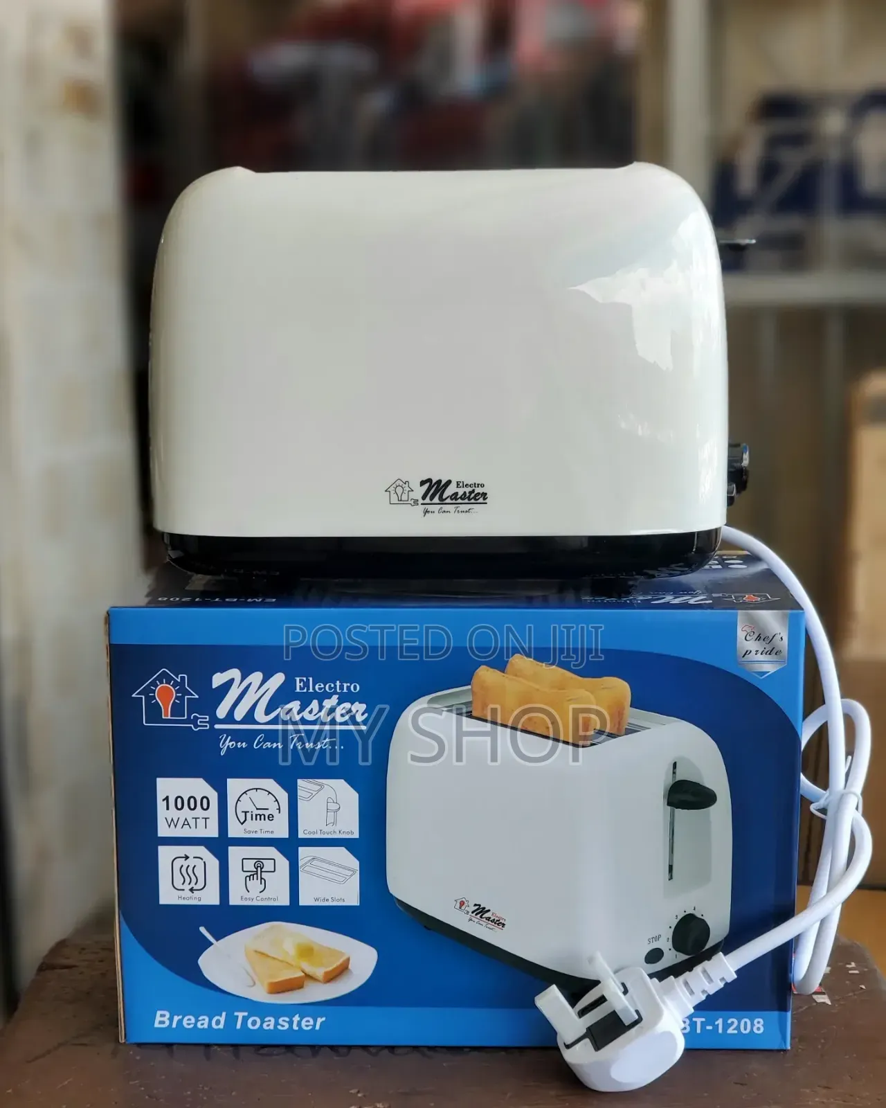 Bread Toaster Em-Bt-1208