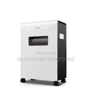 DELLI 23L Cross Cut 12 Sheet| Paper|CD|Credit Cards Shredder