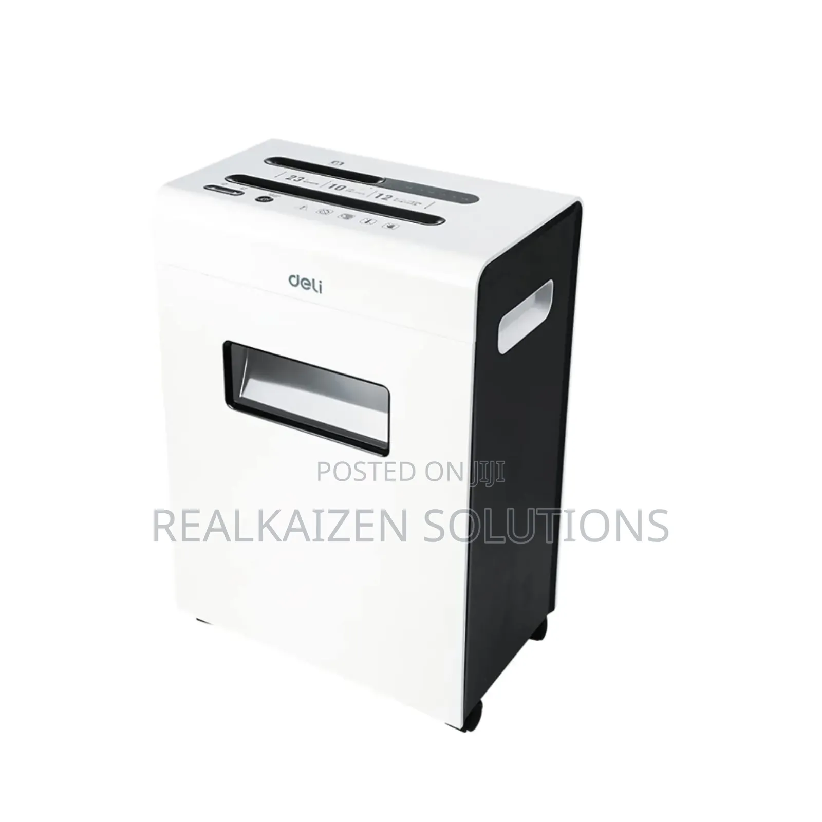 DELLI 23L Cross Cut 12 Sheet| Paper|CD|Credit Cards Shredder