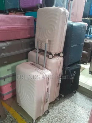 Executive Plastic Suit Case Full Set 3 Peace