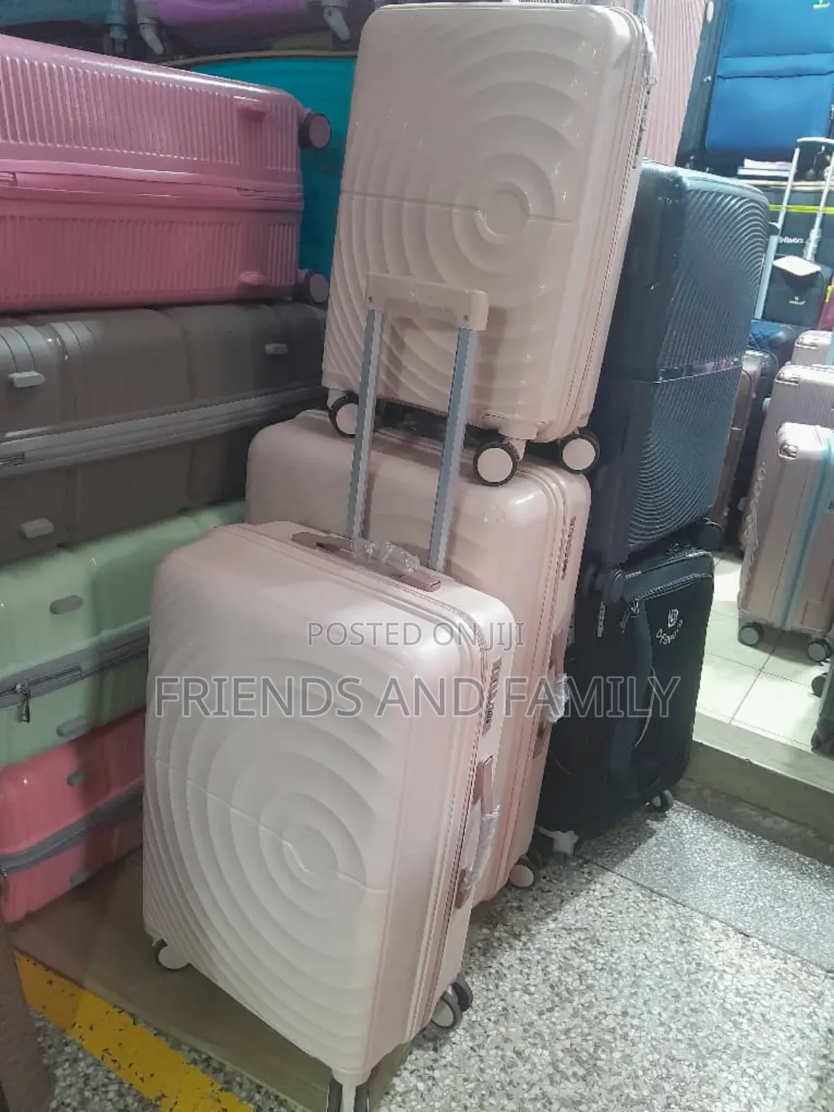 Executive Plastic Suit Case Full Set 3 Peace