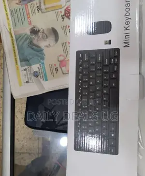 Black Cordless Mini Keyboard