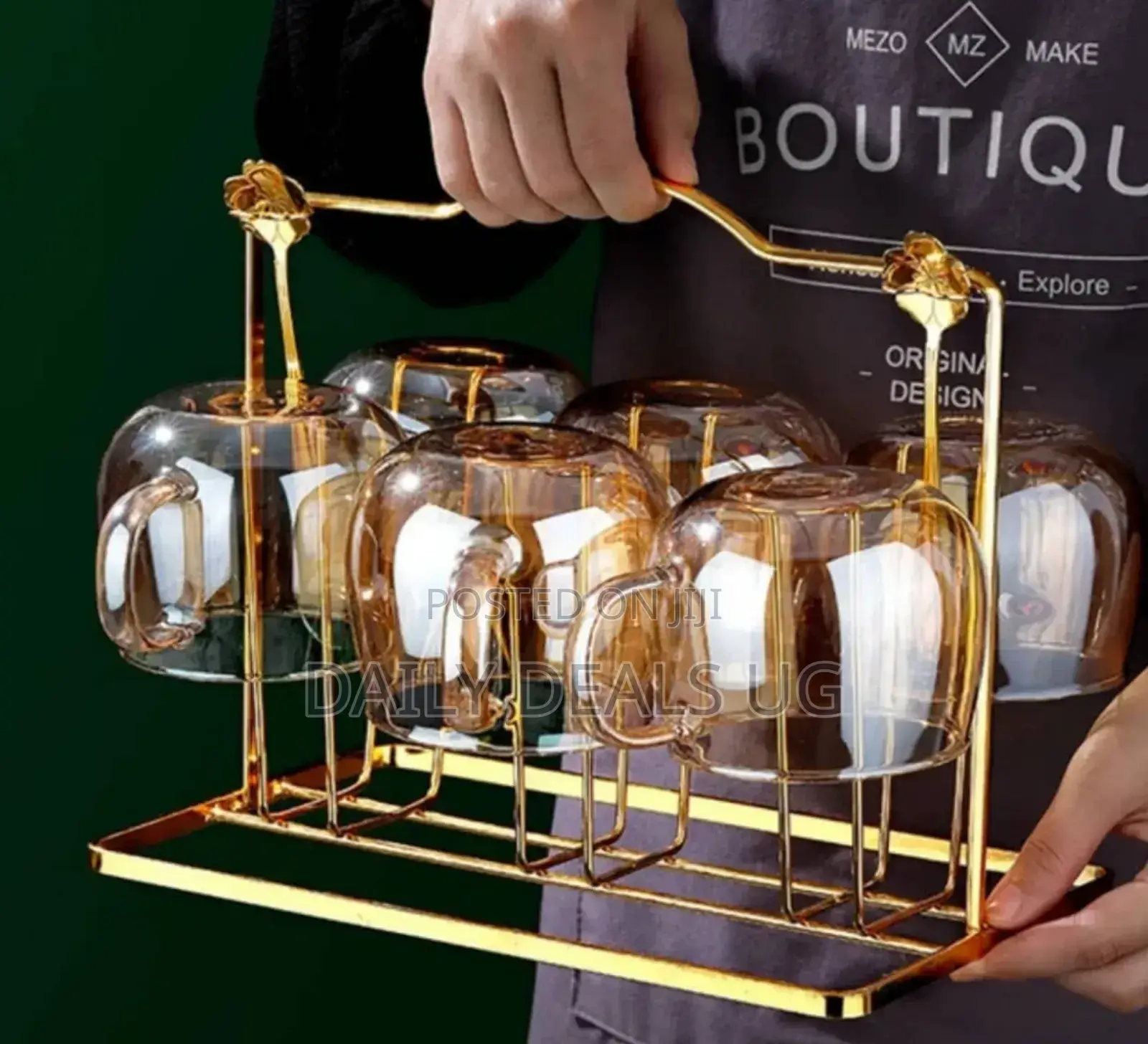 Glass Holder Rack