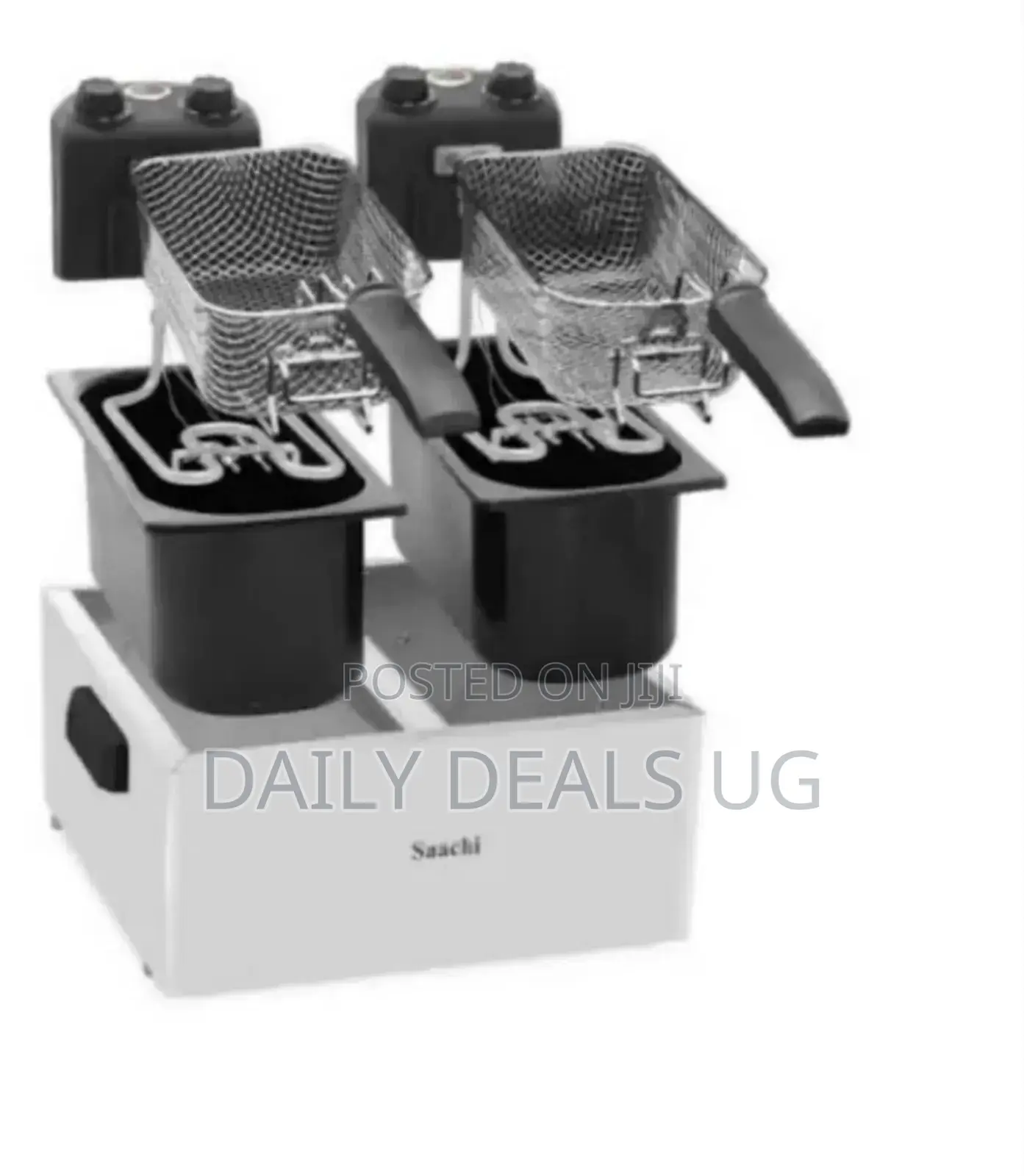 Double Saachi Deep Fryer