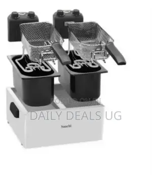 Double Saachi Deep Fryer